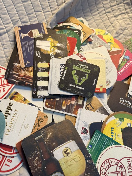 Colectie lot reclame bere suport de pahar panouri