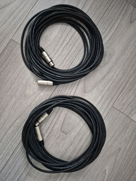 Cabluri  PROEL balansate boxe/microfon   2x10m