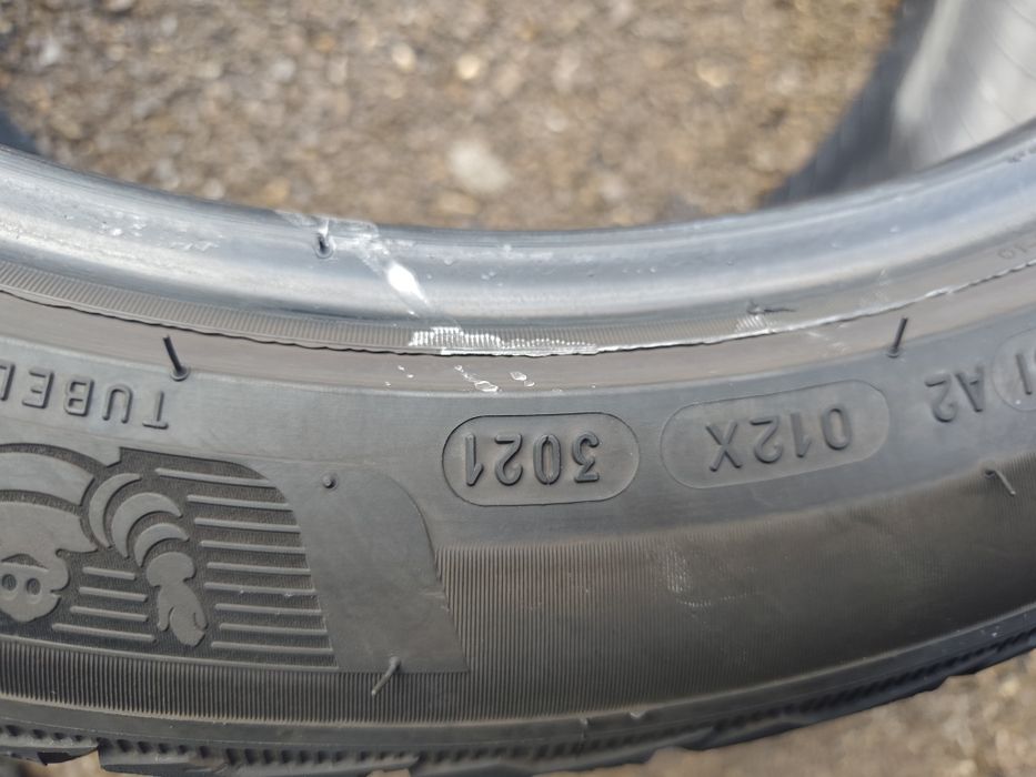 265/40/19" 4бр Michelin pilot alpin 5,dot3021, 7mm