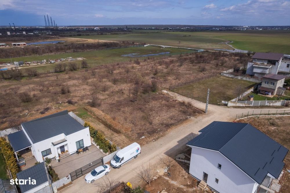 Balotesti – Saftica, Lot 400 Mp, Autorizatie De Construire!