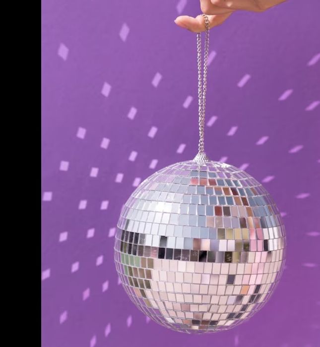 Лед доска, диско шар, диско цепь