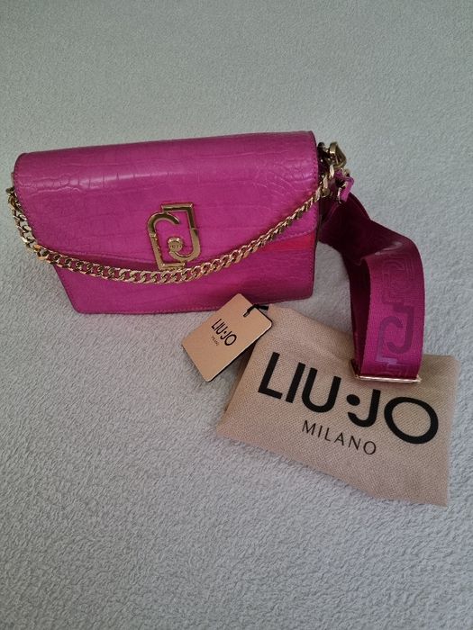 Малка розова чанта с дръжка LIU JO