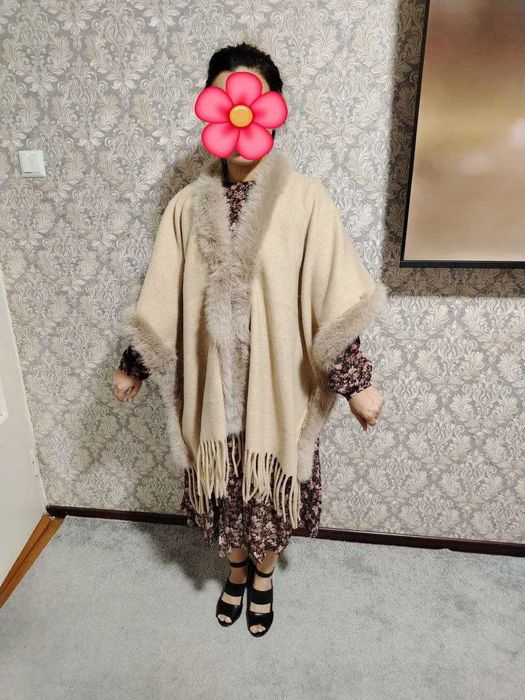 Пончо  Стильно, уютно и универсально