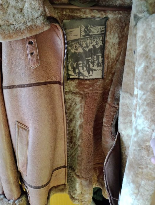 Автентичен Италиански АВИАТОРСКИ КОЖУХ B-3 Bomber