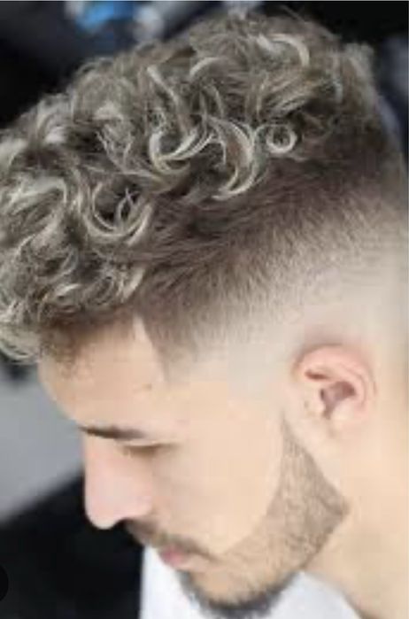 Био-химическая завивка волос для мужчин