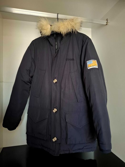Оригинална мъжка парка SVEA с гъши пух