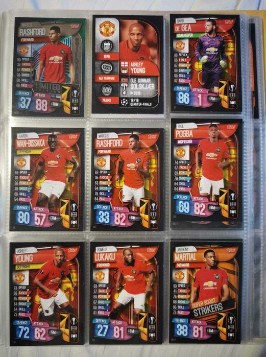 Colectie cartonase fotbalisti 2019/2020