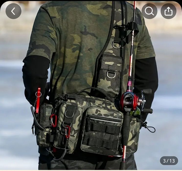 Последна Спининг чанта водоустойчива