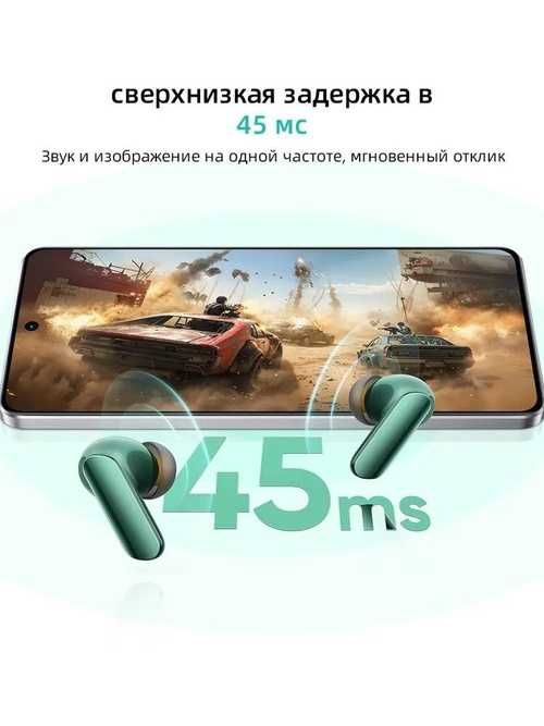 Новые Realme buds air 7 Pro Bluetooth 53dB LHDC5.0 Беспроводные HiFi