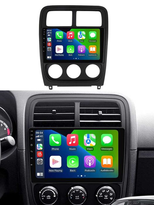 Navigatie Android 14 Dodge Caliber 2009 2013 1/8 GbWaze CarPlay CAMERA