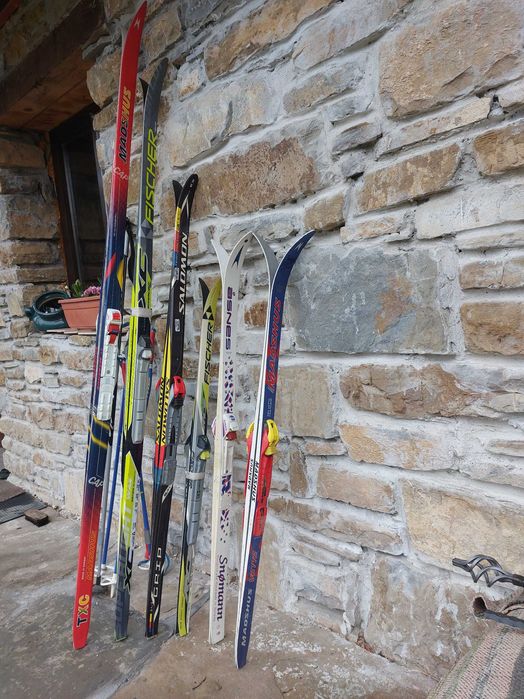 Ски които донесох от Норвегия.  Приятел ми ги предостави