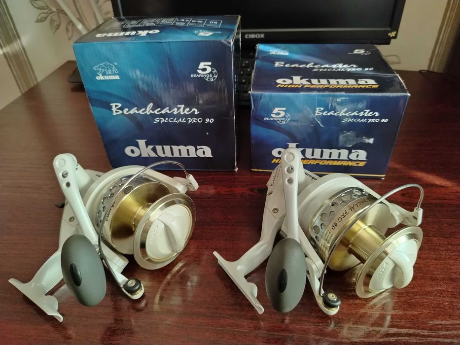 макари Okuma, въдици Standart 240 см ,стойки