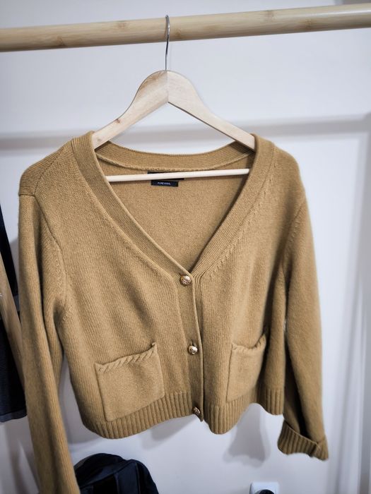 Бяла памучна блуза H and M нова