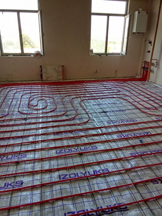 Теплый пол.Весь спектр сантехнических услуг.