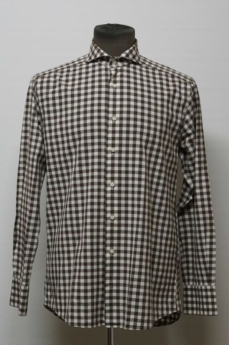 Camasa Suitsupply patratele marimea  39 -15 1/2