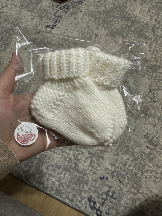 Вязанные носочки