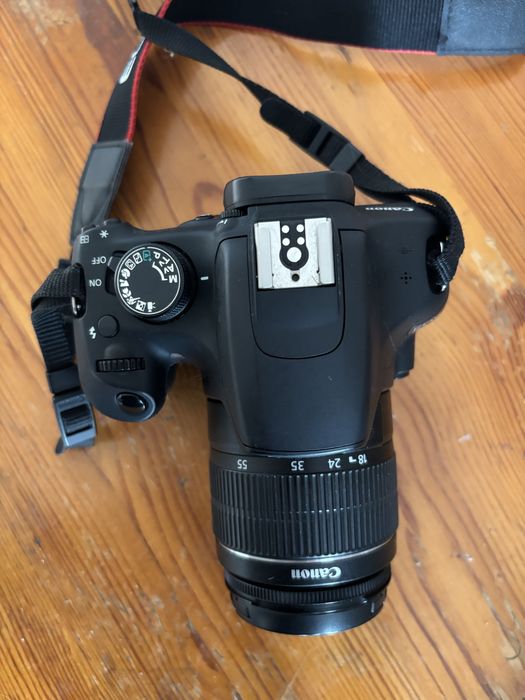 Фотоапарат Canon EOS 1200D и обектив  EFS 18-55mm + 2 обектива