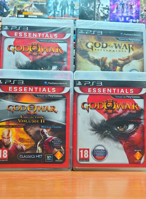 Сборник игр God of War PS3