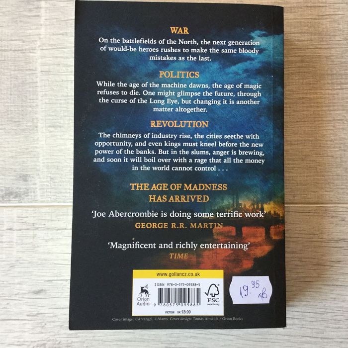 НОВА книга на английски език " A LITTLE HATRED " от JOE ABERCROMBIE