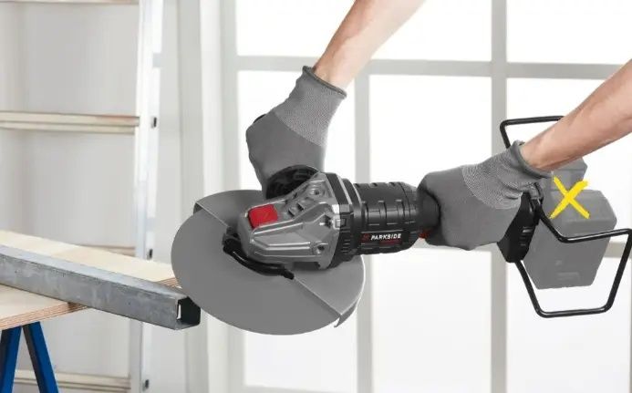 Акумулаторен Ъглошлайф Парксайд, PARKSİDE 40 V