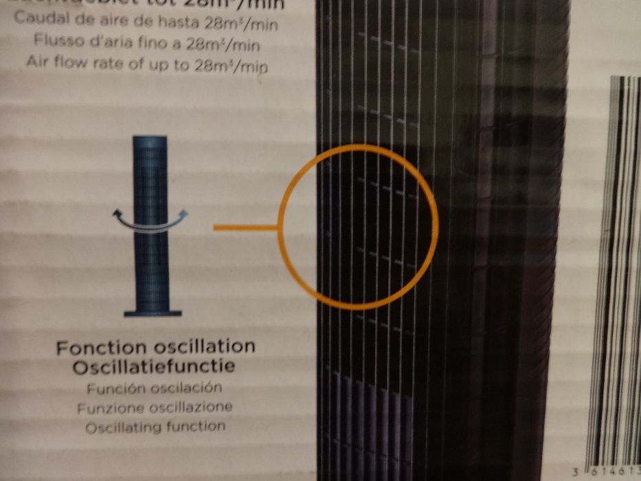 -40 % Reducere, Ventilator Turn cu Telecomanda, KLINDO KTF30RC-17. NOU