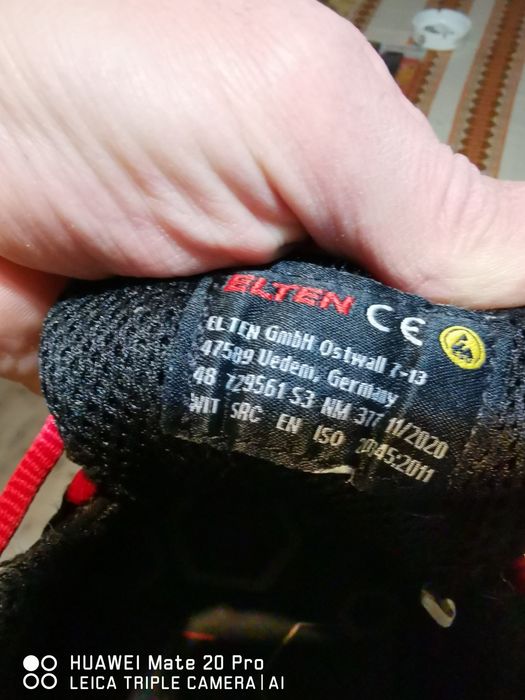 Engelbert strauss 49, Elten Maddox black Red 48 номер.