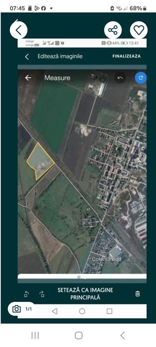 Teren de vanzare colonie bod