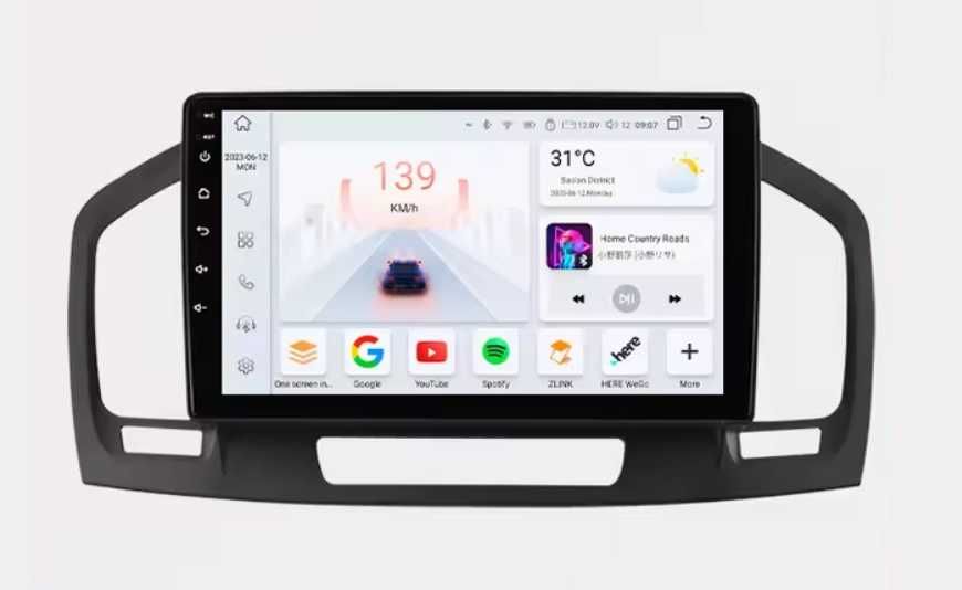 Мултимедия 9" за OPEL Insignia A Android 14 CARPLAY навигация GPS DSP