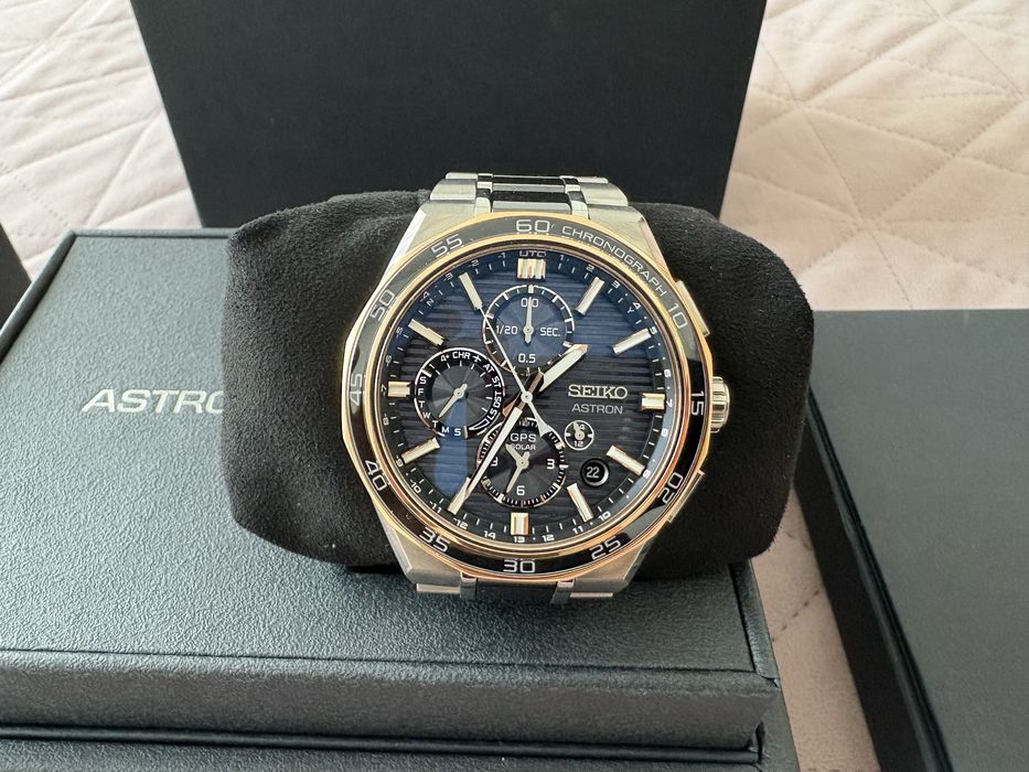 Seiko Astron GPS Solar Dual-Time Chronograph Limited edition