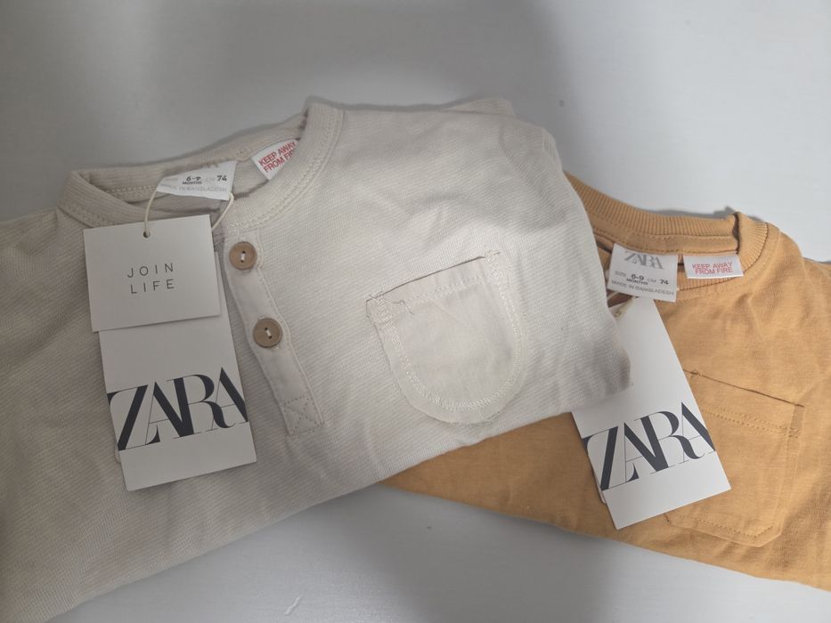 Лот блузи с дълъг ръкав момче Зара