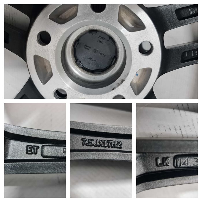 Jante 17 noi pt Dacia Duster,Kia, Renault, Nissan 7.5Jx17 ET50 5x114.3