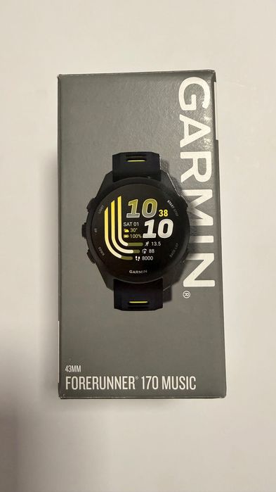 Garmin Forerunner 170 Music 43 mm – Black/Yellow