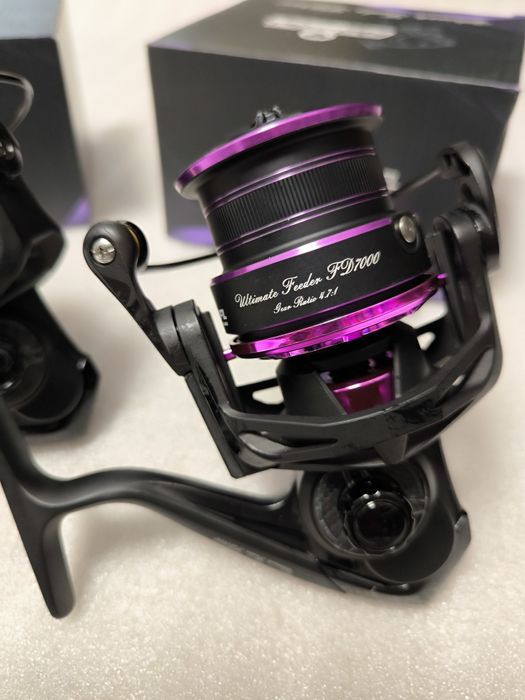 SET 2 Mulinete Feeder FL ULTIMATE 7000 9+1 Rulmenti NEW 2024