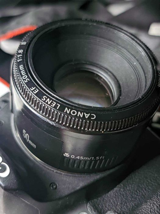 Объектив Canon 50mm 1.8f