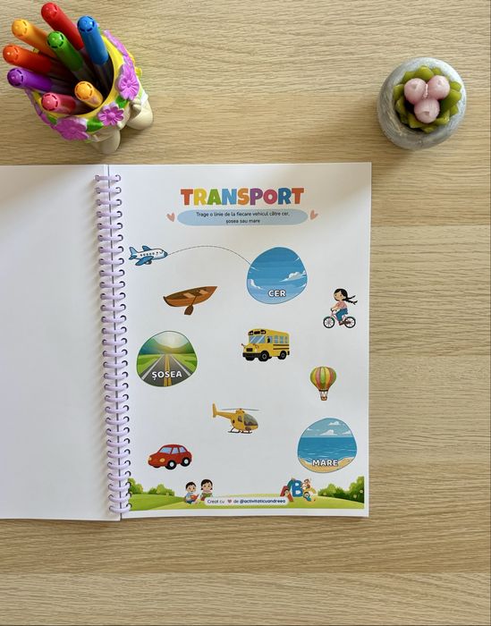 Caiet de activitati pentru copii 3-5 ani