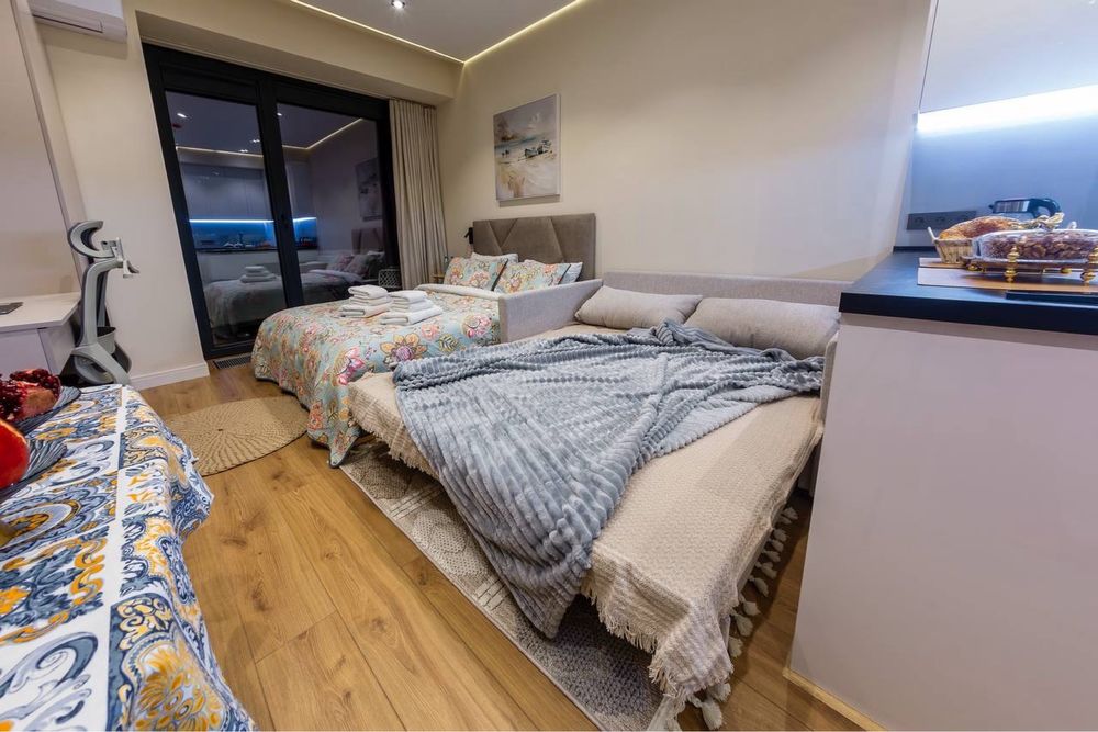 Сдается посуточно студия на 22 этаже в NRG U Tower / Kunlik kvartira