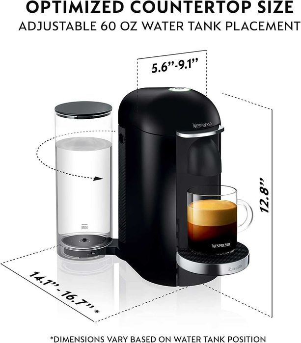 Кафемашина Кrups Nespresso Vertuo Plus Deluxe