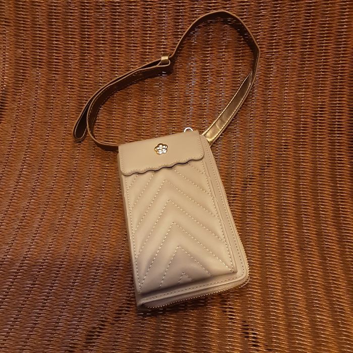 Geanta gri portofel 20 cm