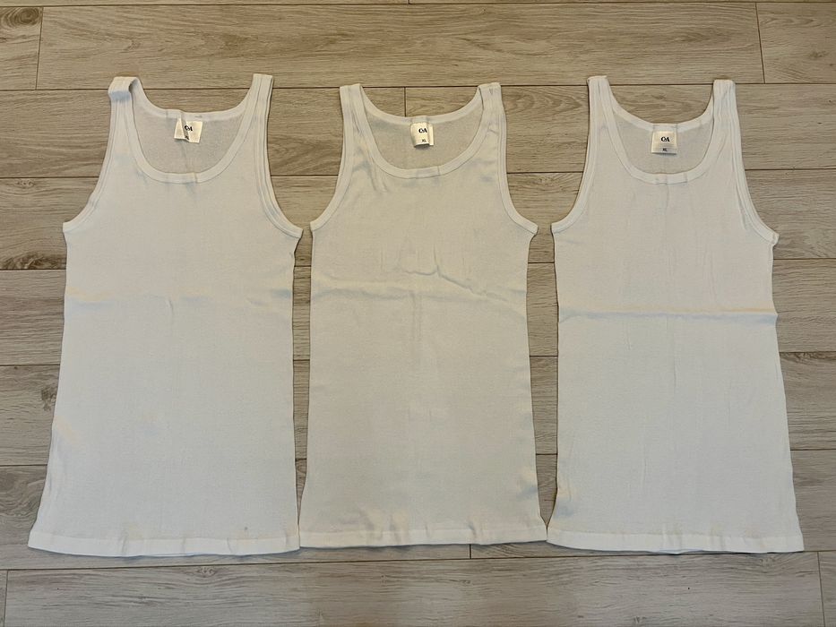 Set 3 maiouri 100% bumbac, XL, noi
