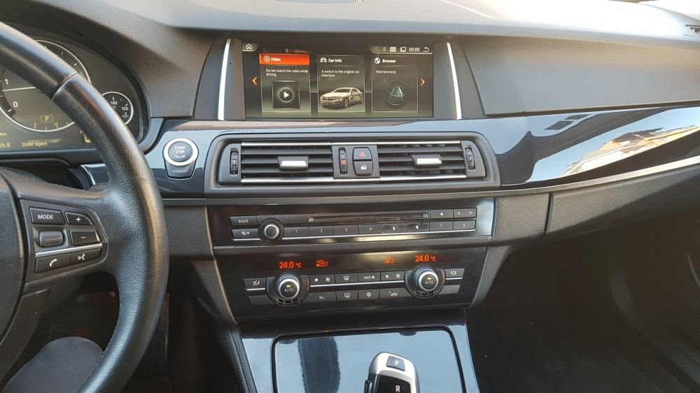 Навигация с ANDROID 13 8GB РАМ BMW F10 F11 БМВ Ф10 Ф11 Андроид CIC NBT