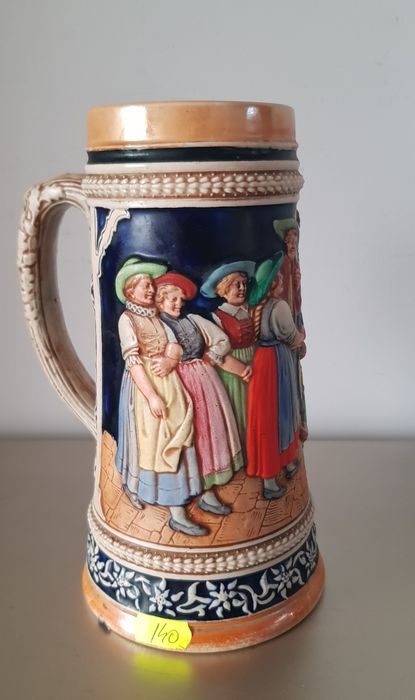 Halbe vechi din ceramică  glazurata