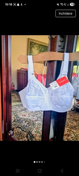 Sutien damă Triumph fără armătură, Nou!( 95 C)