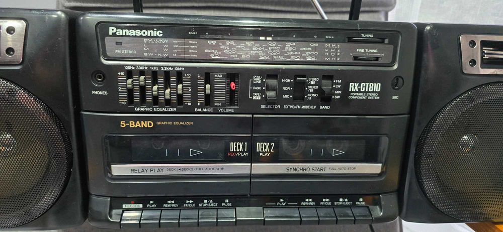Radiocasetofon Panasonic RX CT 810