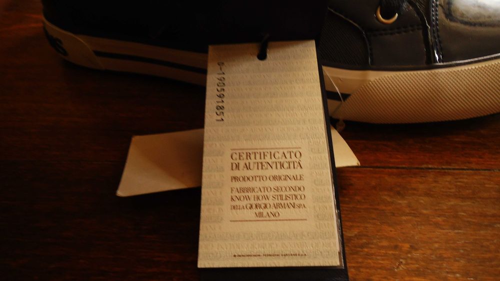 Armani Jeans EU 40/US 8.5/UK 6.5 Дамски Кецове Сини НОВО