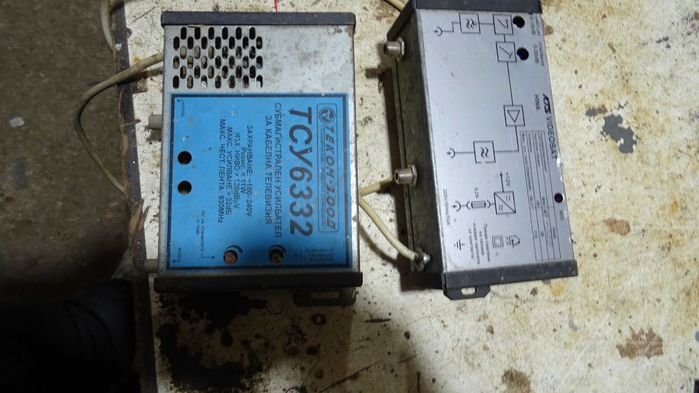 Усилватели 630 MHz за кабелна телевзия