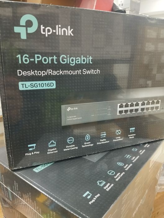Tp-Link коммутатор  SG1024D Gigabit new
