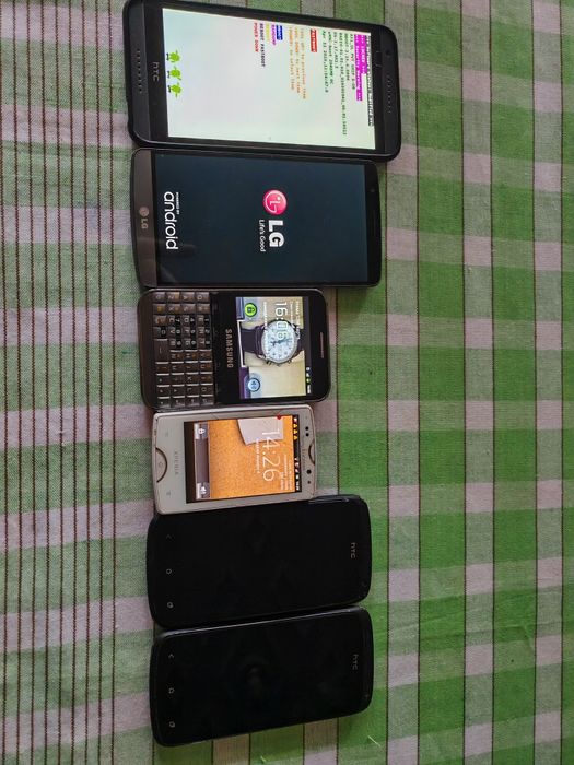 Продавам HTC,LG, Samsung,Sony Ericsson,