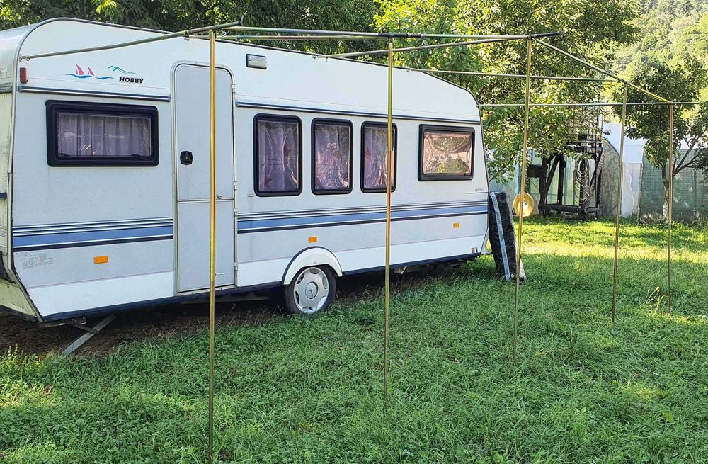 Schelet  otel zincat pt corturi de rulota de max 10m import Germania