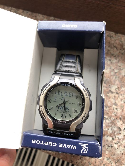 Ceas CASIO Wave Ceptor DATA BANK WVA-200 TWINCEPT Quartz