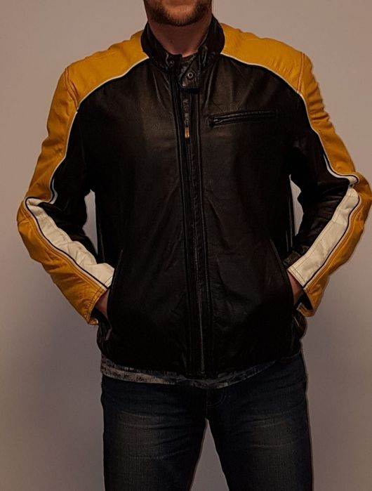 Geaca piele motor